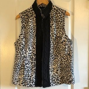 Ladies fleece vest